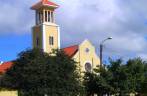 Igreja em Rincon, cidade no norte de Bonaire